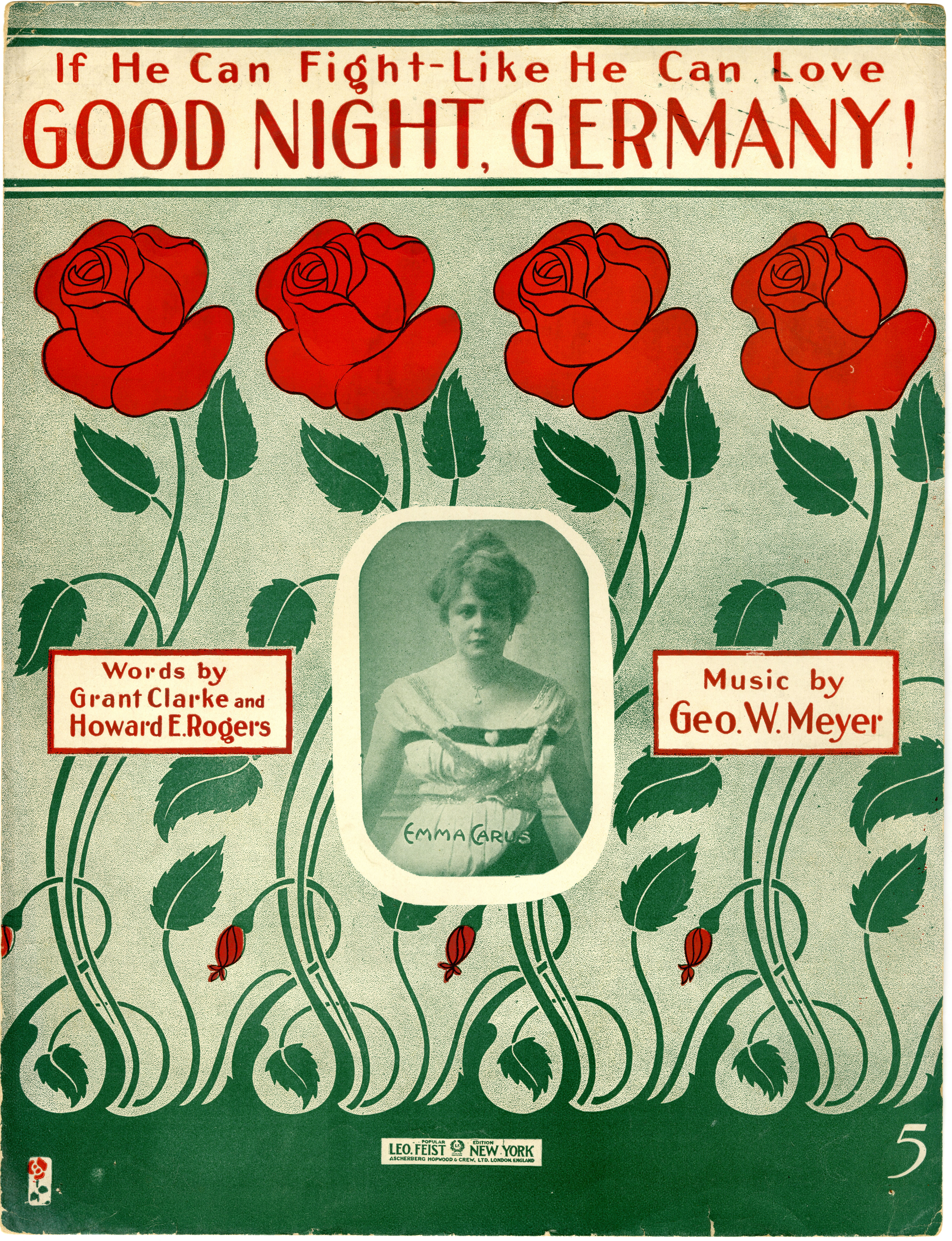 If He Can Fight-Like He Can Love Good Night, Germany!