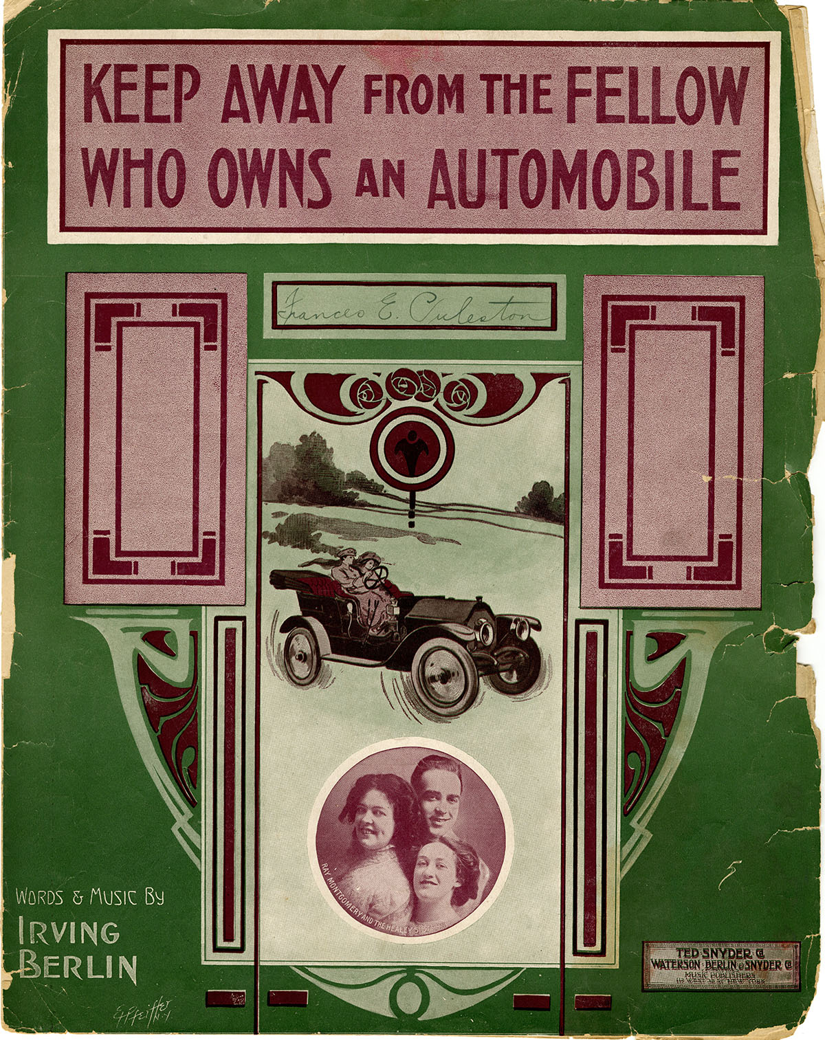 Keep Away from the Fellow Who Owns and Automobile